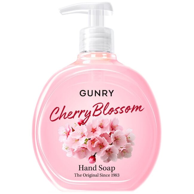 Жидкое мыло для рук Gunry Cherry Blossom 500 мл Жидкое мыло для рук Gunry Cherry Blossom 500 мл