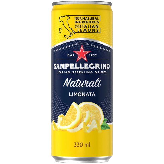 Освежающий напиток Sanpellegrino Naturali Limonata 33 кл ж/б Освежающий напиток Sanpellegrino Naturali Limonata 33 кл ж/б