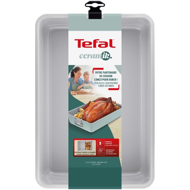 Форма для выпечки Tefal Ceramik 40 x 28 см J1756204 Форма для выпечки Tefal Ceramik 40 x 28 см J1756204