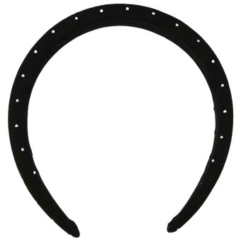 Аксессуары с стилем Hiuspanta pilkku черная повязка для волос шириной 3 см