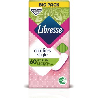 Прокладки гигиенические Libresse Daily So Slim Duo 2х30 шт Прокладки гигиенические Libresse Daily So Slim Duo 2х30 шт