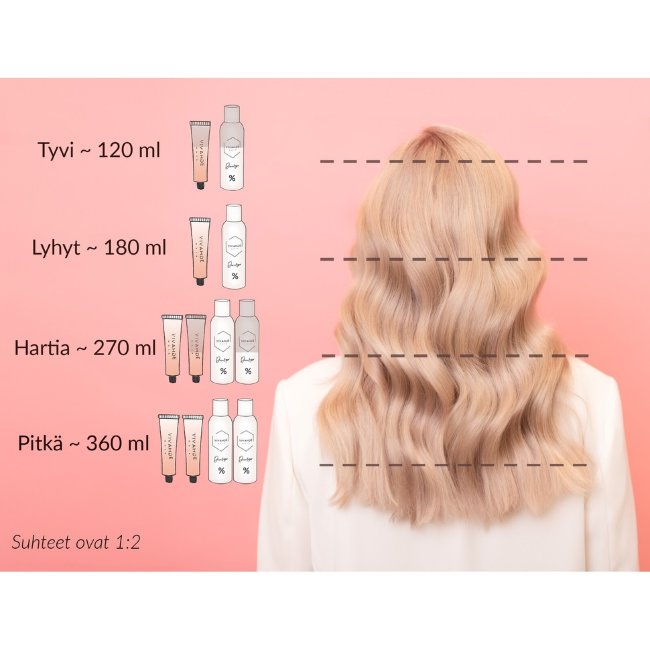 Краска для волос Vivahde Hair 10 V фиолетовый 60 мл