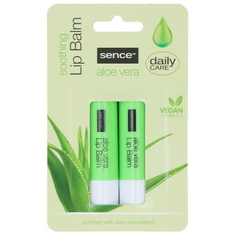 Бальзам для губ с алое вера Sence 2шт/уп 8,6 гр Бальзам для губ с алое вера Sence 2шт/уп 8,6 гр