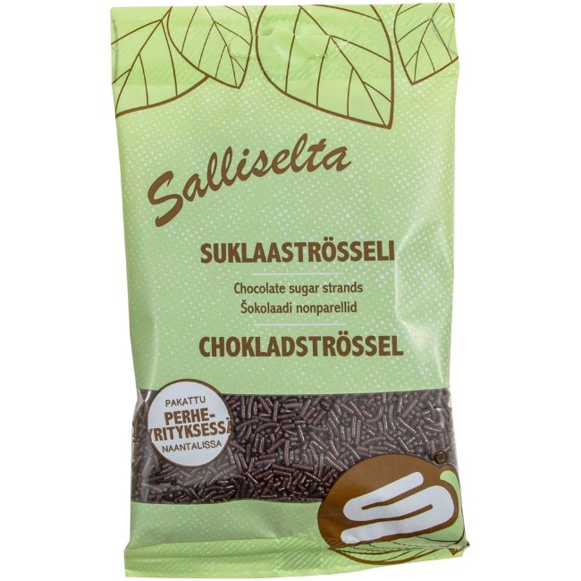 Кондитерская посыпка Salliselta (шоколадные палочки) 100 гр