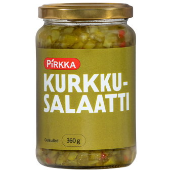 Огуречный салат Pirkka 360 гр. Огуречный салат Pirkka 360 гр.