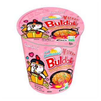 Лапша рамэн Samyang Buldak горячая курица карбонара 80 гр
