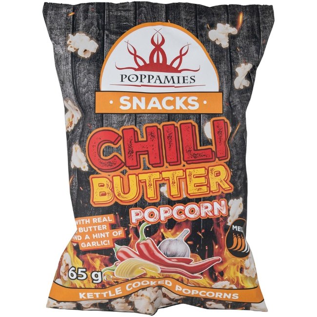 Попкорн с острым сливочным перцем Poppamies Chili Butter 65 гр