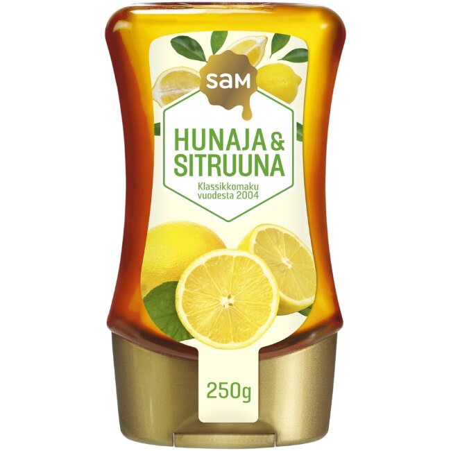 Медовый SAM SITRUUNA мед и лимон 250 гр