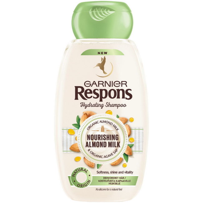 Увлажняющий шампунь с миндальным молоком Garnier Respons 250 мл