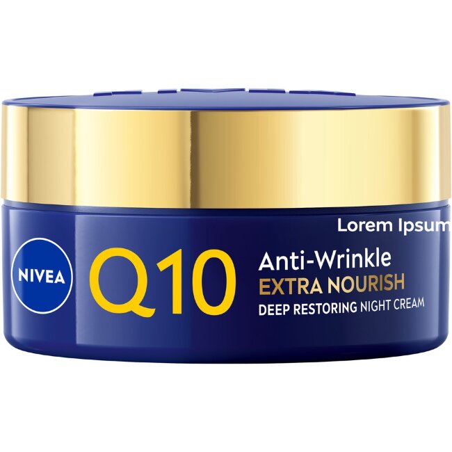 Крем для ночного ухода NIVEA Q10 anti-wrinkle extra nourish deep restoring 50 мл