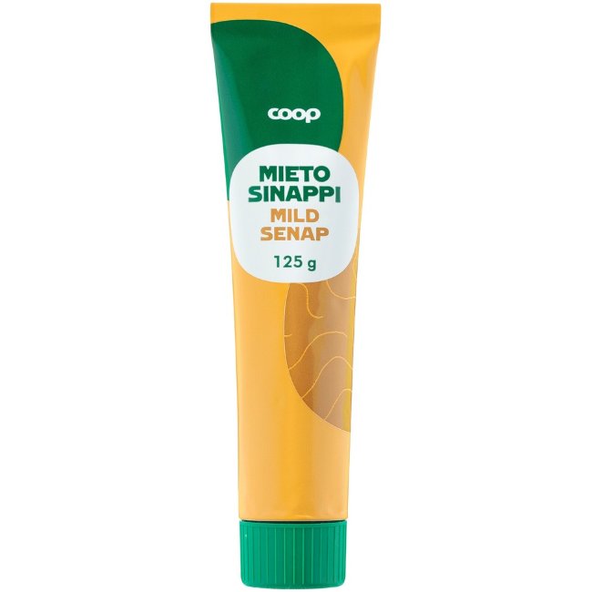 Мягкая горчица Coop 125 гр