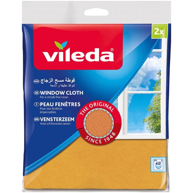 Салфетки для окон Vileda 2 шт Салфетки для окон Vileda 2 шт