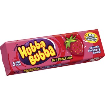 Жевательная резинка Hubba Bubba (клубника) 35 гр Жевательная резинка Hubba Bubba (клубника) 35 гр
