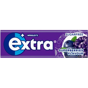 Жевательная резинка Extra Superberries 14 гр Жевательная резинка Extra Superberries 14 гр