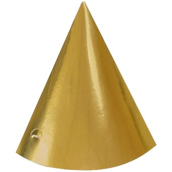 Праздничная шапочка Decorata Party золотая