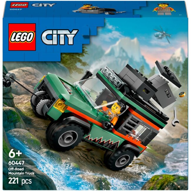 Игрушечный внедорожник LEGO® City Great Vehicles 60447 с полным приводом