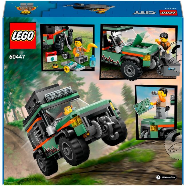 Игрушечный внедорожник LEGO® City Great Vehicles 60447 с полным приводом