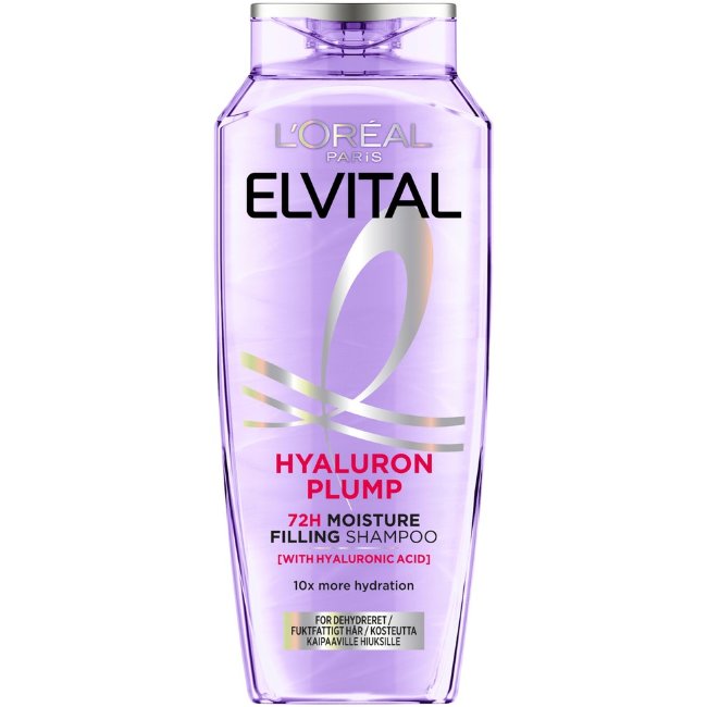 Шампунь L'Oréal Paris Elvital Hyaluron Plump для волос, нуждающихся в увлажнении 250 мл