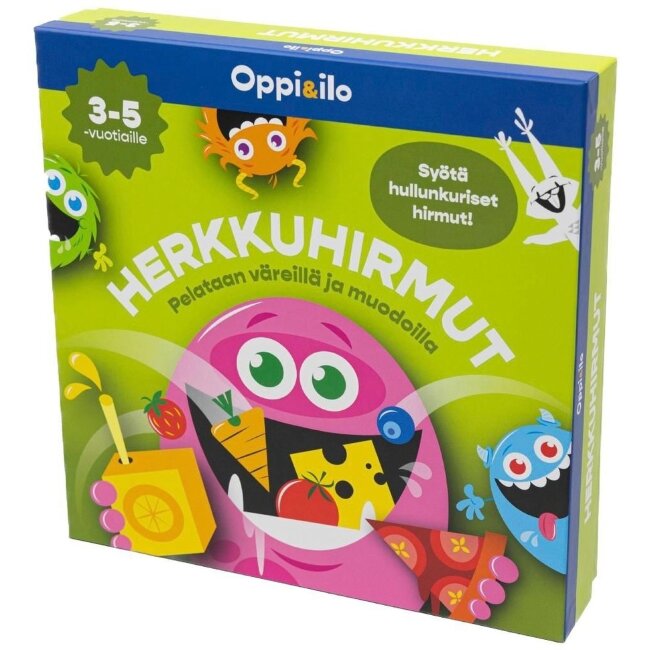 Настольная игра Oppi&ilo Herkkuhirmut для детей 3-5 лет Настольная игра Oppi&ilo Herkkuhirmut для детей 3-5 лет