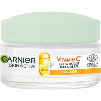 Увлажняющий дневной крем Garnier SkinActive Vitamin C Glow Boost 50 мл Увлажняющий дневной крем Garnier SkinActive Vitamin C Glow Boost 50 мл
