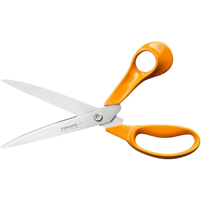 Большие универсальные ножницы Fiskars Classic 25 см для творчества