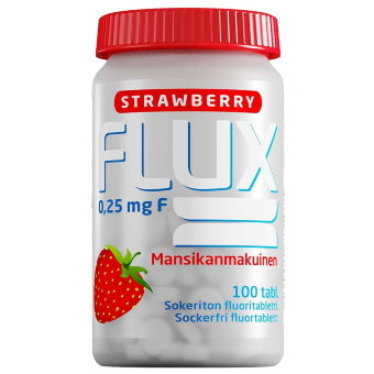 Flux strawberry для укрепления зубов со вкусом клубники 100 таб. Flux strawberry для укрепления зубов со вкусом клубники 100 таб.