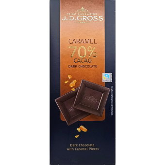 Шоколад J.D.Gross (карамель) 125 гр