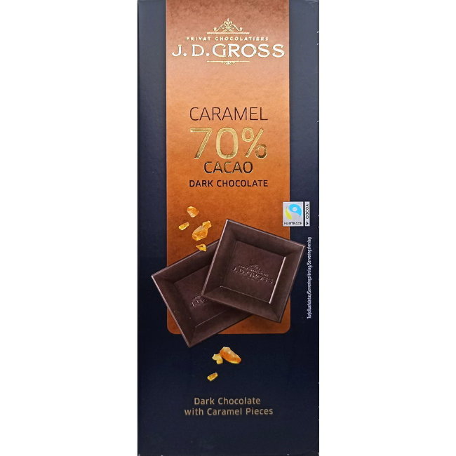 Шоколад J.D.Gross (карамель) 125 гр