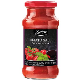 Соус для пасты с вином Бароло Deluxe 330/720 гр Соус для пасты с вином Бароло Deluxe 330/720 гр