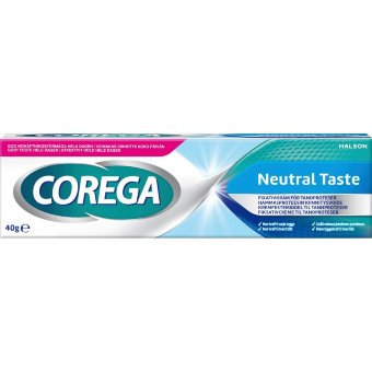 Фиксатор зубных протезов Corega ( нейтральный ) 40 гр Фиксатор зубных протезов Corega ( нейтральный ) 40 гр