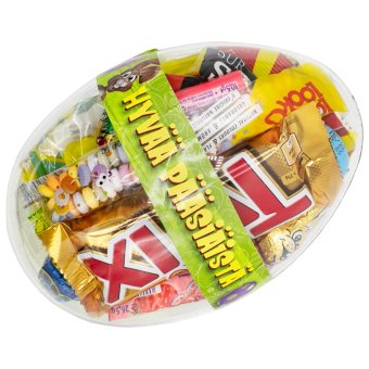 Пасхальное яйцо с конфетами Hulten 300 гр Пасхальное яйцо с конфетами Hulten 300 гр