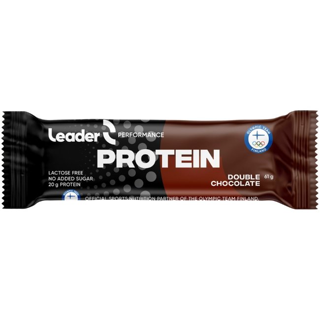 Протеиновый батончик Leader Performance Protein Double Chocolate 61 гр