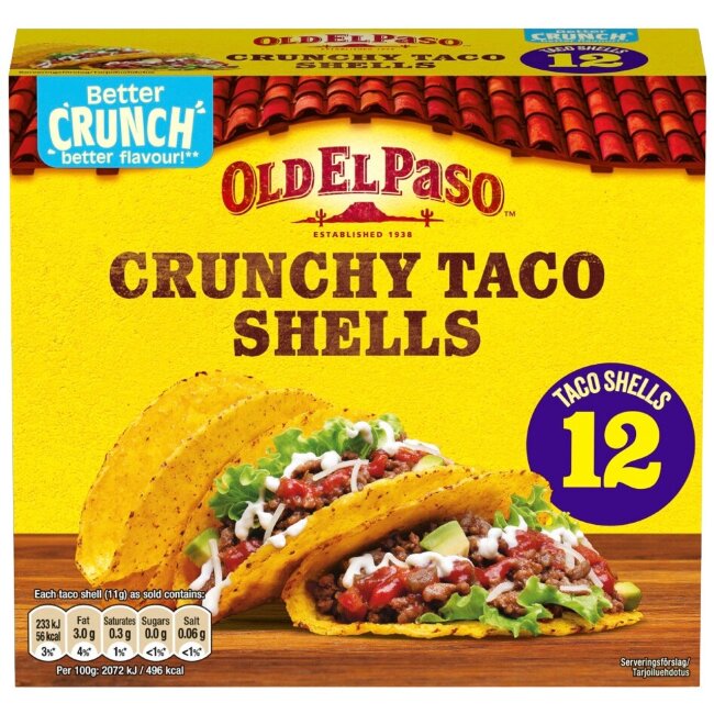 Тортильи Old El Paso 12 шт 135 гр