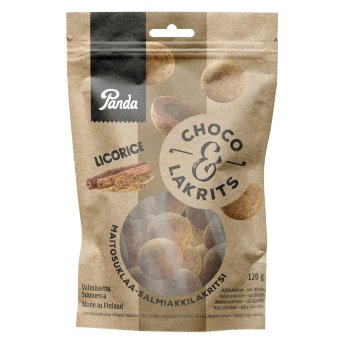 Лакричные конфеты в шоколаде Panda Choko Lakrits 120 гр Лакричные конфеты в шоколаде Panda Choko Lakrits 120 гр