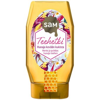 Медовый SAM Teehetki Мед 350 гр из весенних цветов