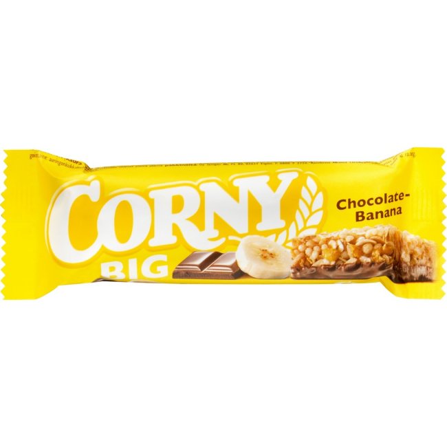 Снек-батончик Corny BIG с шоколадом и бананом 50 гр