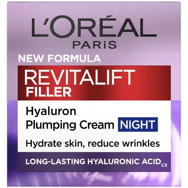 Ночной крем для лица L'Oréal Paris Revitalift Filler anti-age 50 мл