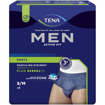 Подгузники-трусы TENA Men Active Fit Medium 9 шт