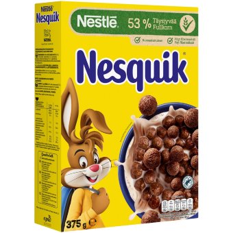 Какао-хрустящие шарики Nestlé Nesquik 375 гр из пшеницы и кукурузы Какао-хрустящие шарики Nestlé Nesquik 375 гр из пшеницы и кукурузы