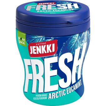 Жевательная резинка Jenkki Fresh Arctic Eucamint с ксилитом 70 гр