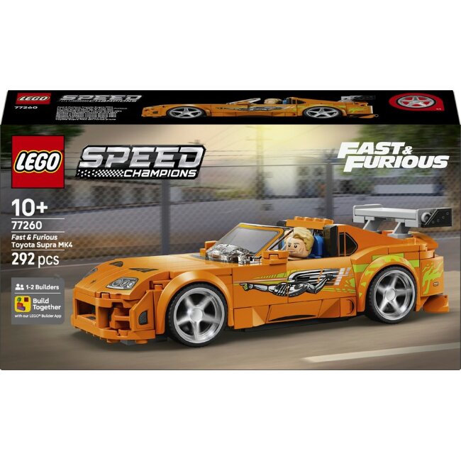 Игрушечная модель LEGO® Speed Champions The Fast and The Furious Toyota Supra MK4