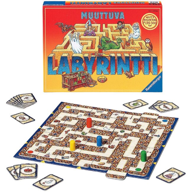 Настольная игра Ravensburger Muuttuva labyrintti Настольная игра Ravensburger Muuttuva labyrintti