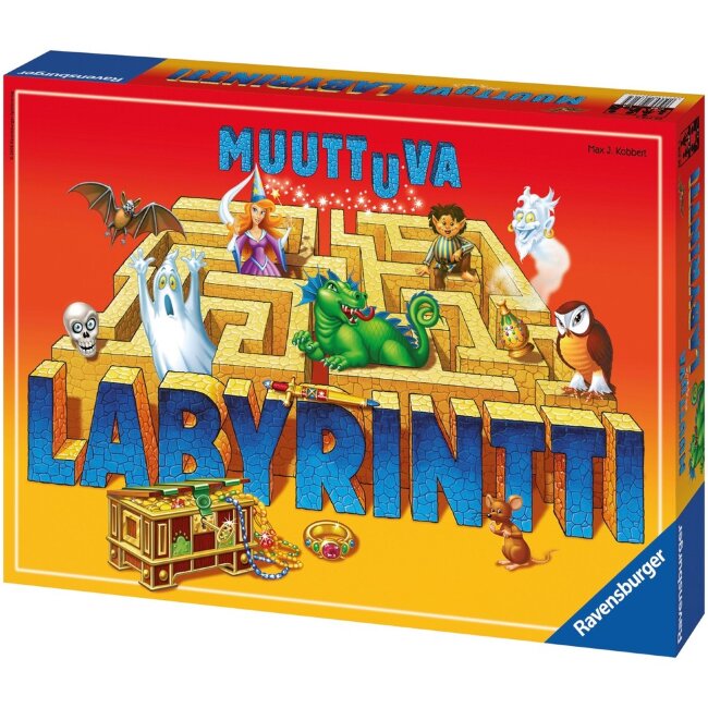 Настольная игра Ravensburger Muuttuva labyrintti Настольная игра Ravensburger Muuttuva labyrintti