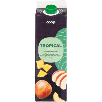 Фруктовый сок Coop тропический 1 л