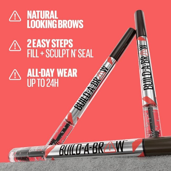 Карандаш для бровей Maybelline New York Build-a-Brow Pen 257 Medium Brown