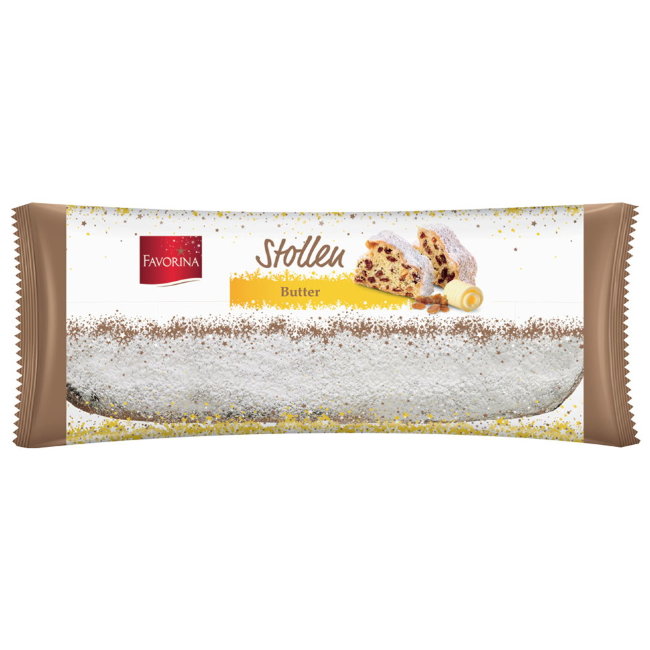 Рождественский кекс штоллен (миндаль-марципан) Favorina Stollen 200 гр
