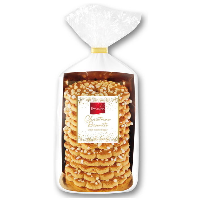 Рождественское бисквитное печенье Favorina 300 гр Рождественское бисквитное печенье Favorina 300 гр