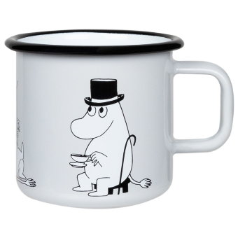 Эмалированная кружка Muurla Moomin 370 мл Муми-папа
