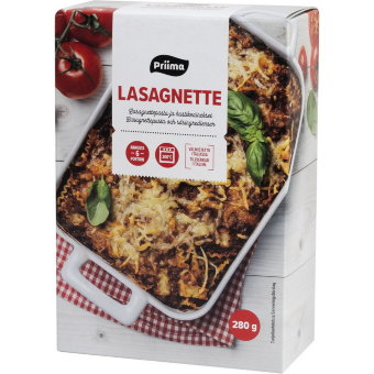 Лазаньетте полуфабрикат с соусом болоньезе Priima 280 г Лазаньетте полуфабрикат с соусом болоньезе Priima 280 г