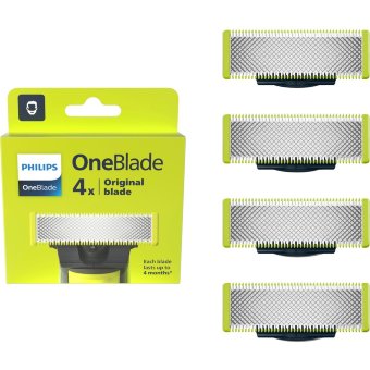 Сменное лезвие Philips OneBlade original 4 шт QP240/50 Сменное лезвие Philips OneBlade original 4 шт QP240/50